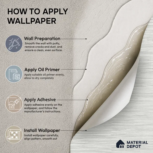 A77901 | 10 Meter x 21 Inches Texture Look Wallpaper - 57.41 Sq. Ft.