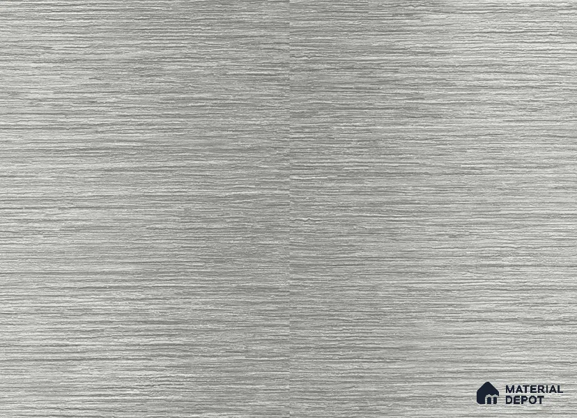 A77902 | Grey Metal Lines Textured Wallpaper - 10 Meter x 21 Inches, 57.41 Sq. Ft.