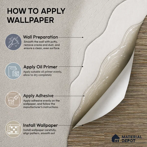 A77903 | 10 Meter x 21 Inches Texture Look Wallpaper - 57.41 Sq. Ft.