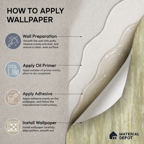 A78503 | 10 Meter x 21 Inches Texture Look Wallpaper - 57.41 Sq. Ft.