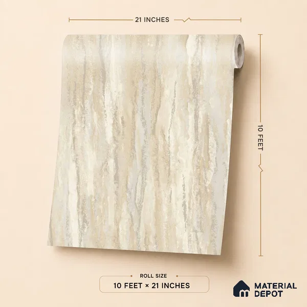 A78504 | 10 Meter x 21 Inches Texture Look Wallpaper - 57.41 Sq. Ft.