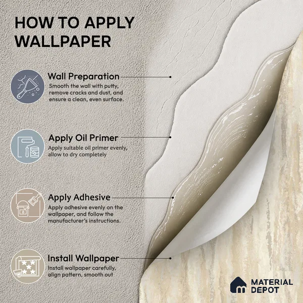 A78504 | 10 Meter x 21 Inches Texture Look Wallpaper - 57.41 Sq. Ft.