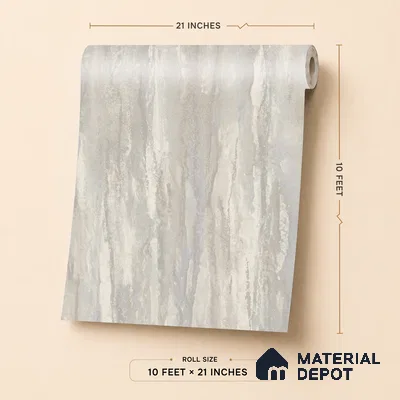 A78502 | 10 Meter x 21 Inches Texture Look Wallpaper - 57.41 Sq. Ft.