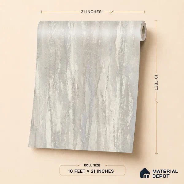 A78502 | 10 Meter x 21 Inches Texture Look Wallpaper - 57.41 Sq. Ft.