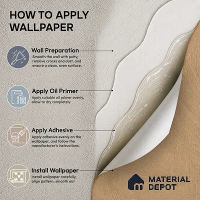 A78707 | 10 Meter x 21 Inches Texture Look Wallpaper - 57.41 Sq. Ft.