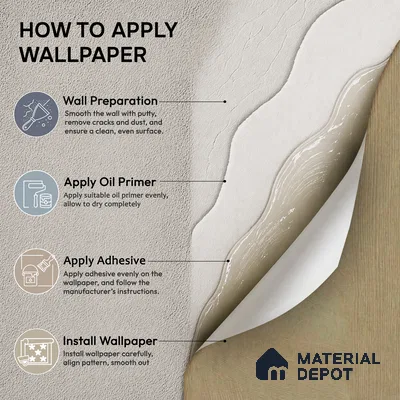 A78708 | 10 Meter x 21 Inches Texture Look Wallpaper - 57.41 Sq. Ft.