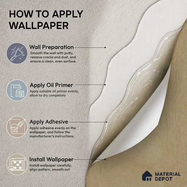 A78708 | 10 Meter x 21 Inches Texture Look Wallpaper - 57.41 Sq. Ft.
