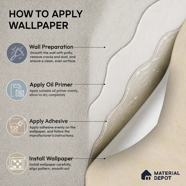 A78703 | 10 Meter x 21 Inches Texture Look Wallpaper - 57.41 Sq. Ft.