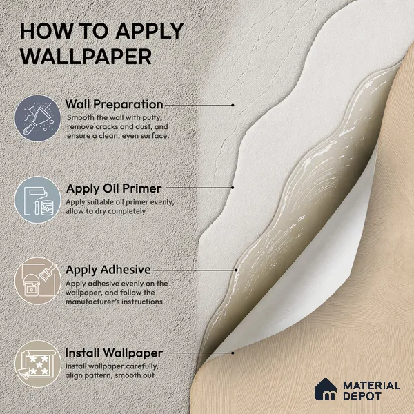 A78704 | 10 Meter x 21 Inches Texture Look Wallpaper - 57.41 Sq. Ft.
