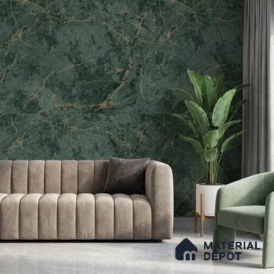 A78002 | 10 Meter x 21 Inches Marble Look Wallpaper - 57.41 Sq. Ft.