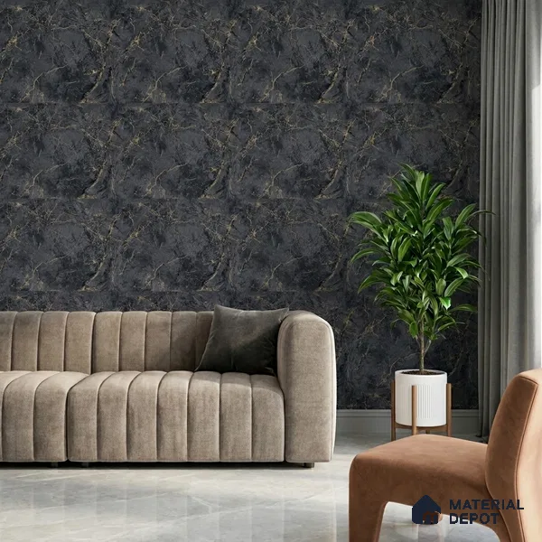 A78003 | 10 Meter x 21 Inches Marble Look Wallpaper - 57.41 Sq. Ft.