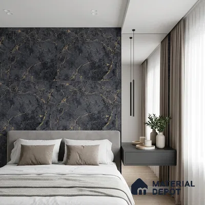 A78003 | 10 Meter x 21 Inches Marble Look Wallpaper - 57.41 Sq. Ft.