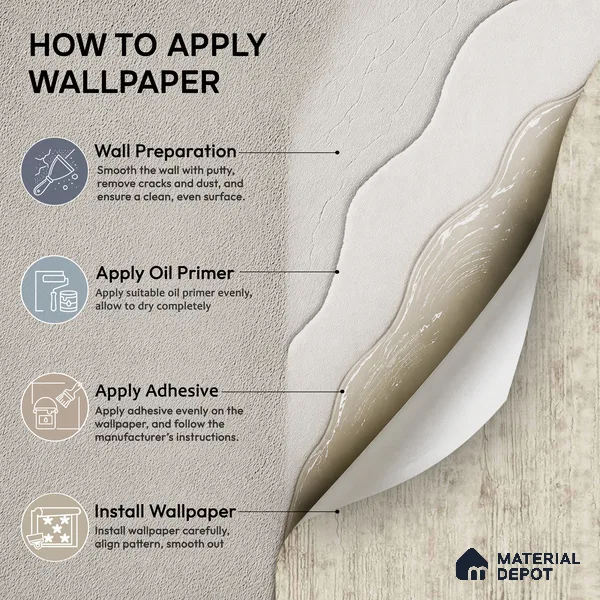A77803 | 10 Meter x 21 Inches Texture Look Wallpaper - 57.41 Sq. Ft.