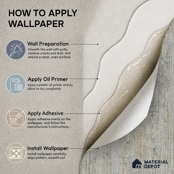 A77804 | 10 Meter x 21 Inches Texture Look Wallpaper - 57.41 Sq. Ft.