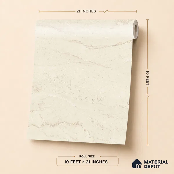 A77701 | 10 Meter x 21 Inches Texture Look Wallpaper - 57.41 Sq. Ft.