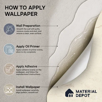 A77701 | 10 Meter x 21 Inches Texture Look Wallpaper - 57.41 Sq. Ft.