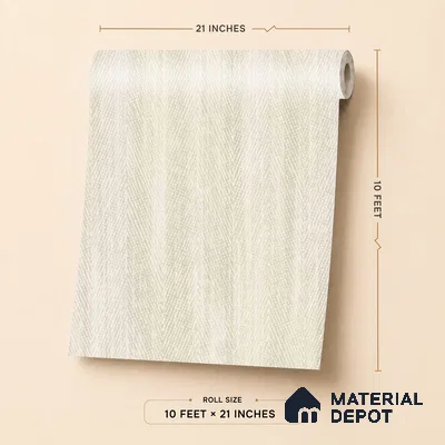205101 | 10 Meter x 21 Inches Texture Look Wallpaper - 57.41 Sq. Ft.