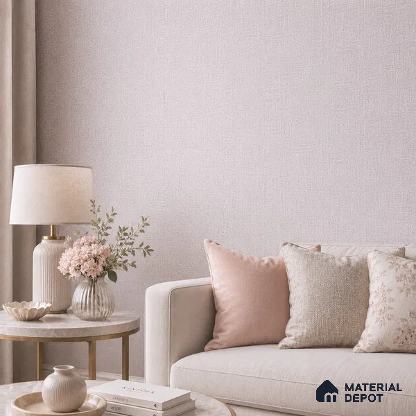 6858-6 | 5 Meter x 42 Inches Fabric Look Wallpaper - 57.41 Sq. Ft.