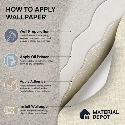6858-1 | 5 Meter x 42 Inches Fabric Look Wallpaper - 57.41 Sq. Ft.