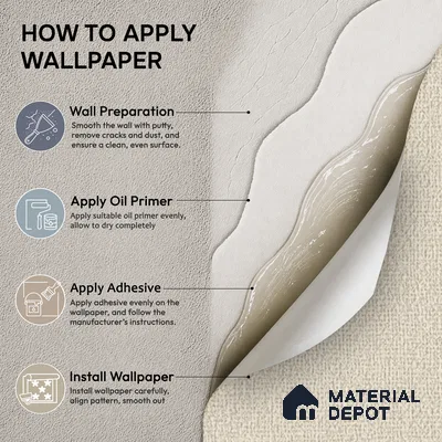6858-3 | 5 Meter x 42 Inches Fabric Look Wallpaper - 57.41 Sq. Ft.