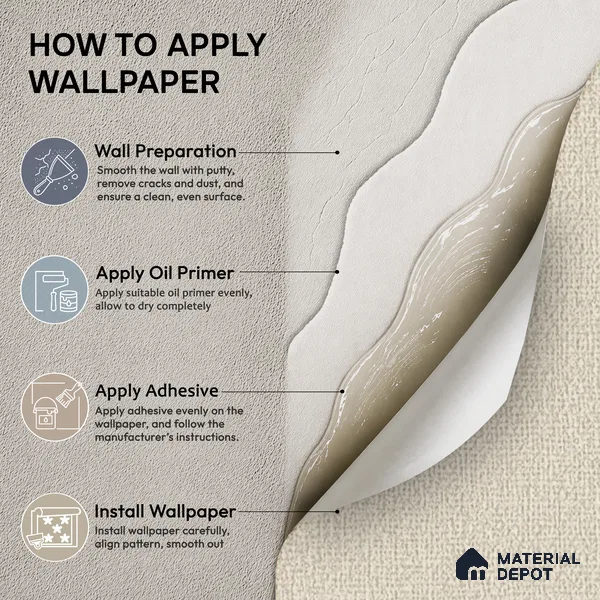 6858-3 | 5 Meter x 42 Inches Fabric Look Wallpaper - 57.41 Sq. Ft.