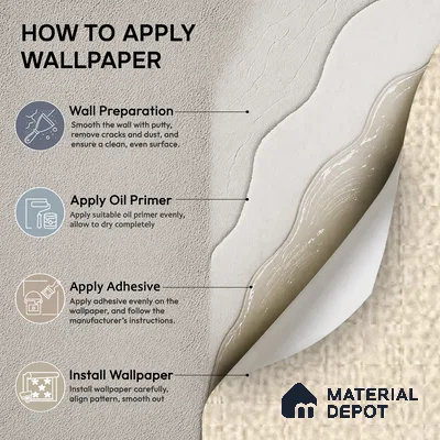 6858-5 | 5 Meter x 42 Inches Fabric Look Wallpaper - 57.41 Sq. Ft.