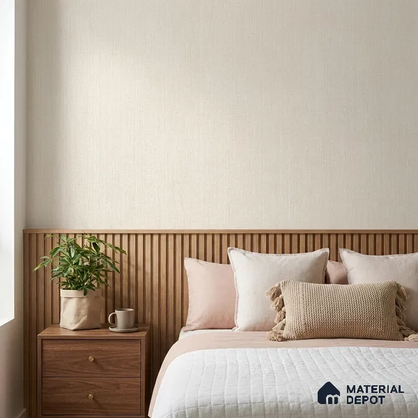 6849-1 | 5 Meter x 42 Inches Fabric Look Wallpaper - 57.41 Sq. Ft.