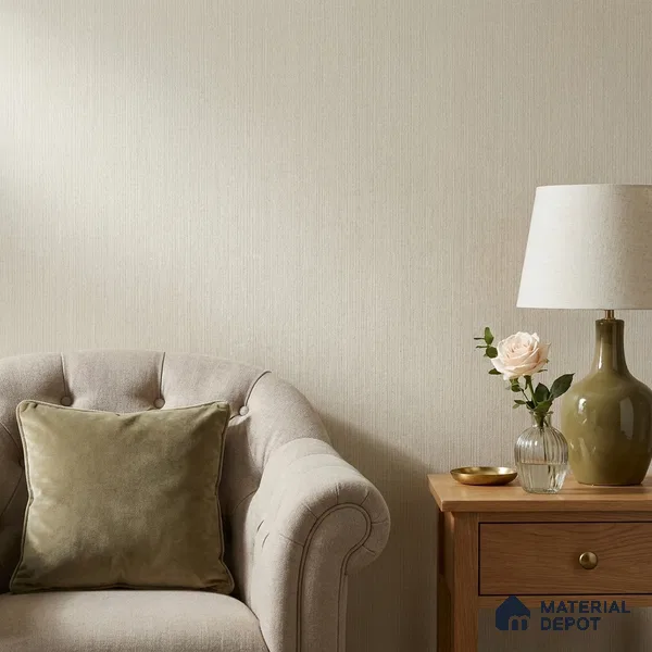6849-3 | 5 Meter x 42 Inches Fabric Look Wallpaper - 57.41 Sq. Ft.