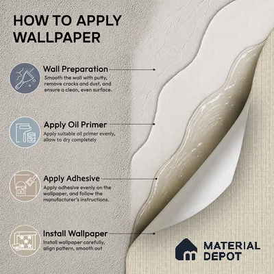 6849-3 | 5 Meter x 42 Inches Fabric Look Wallpaper - 57.41 Sq. Ft.
