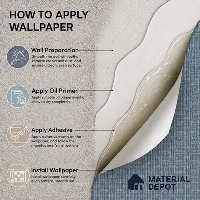 6849-5 | 5 Meter x 42 Inches Fabric Look Wallpaper - 57.41 Sq. Ft.