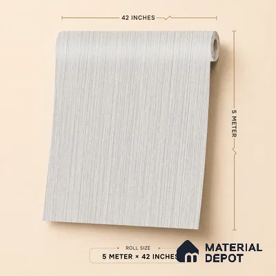 6835-2 | 5 Meter x 42 Inches Fabric Look Wallpaper - 57.41 Sq. Ft.