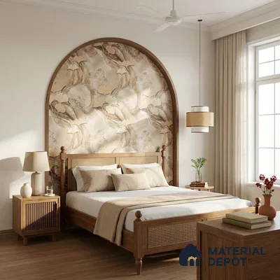 MH 204 | 10 Meter x 21 Inches Florals Look Wallpaper - 57.37 Sq. Ft.