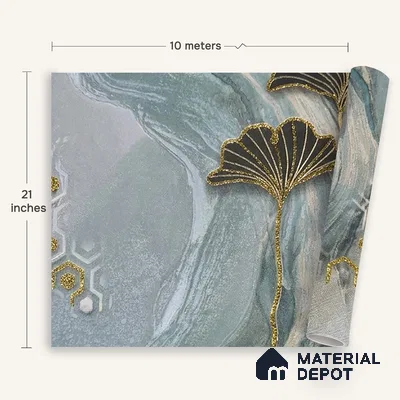 MH 205 | 10 Meter x 21 Inches Florals Look Wallpaper - 57.37 Sq. Ft.