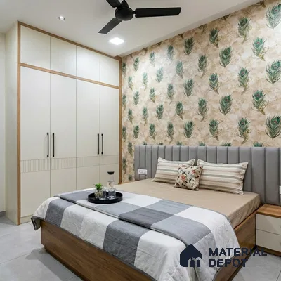 MH 212 | 10 Meter x 21 Inches Patterned Look Wallpaper - 57.37 Sq. Ft.
