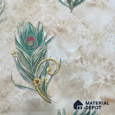 MH 212 | 10 Meter x 21 Inches Patterned Look Wallpaper - 57.37 Sq. Ft.