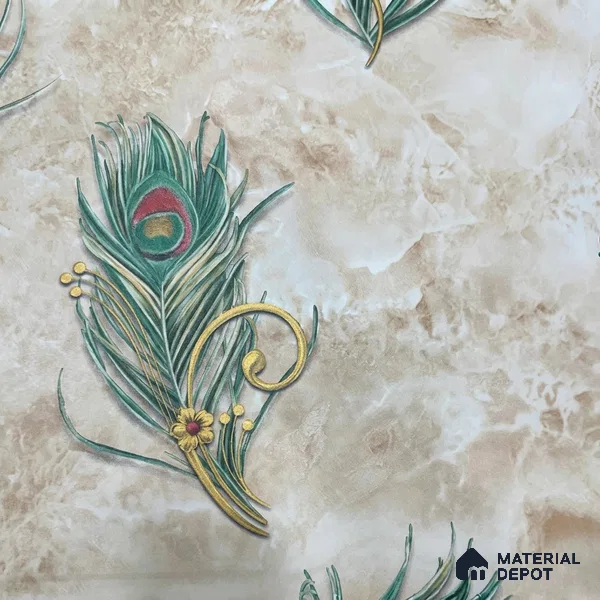 MH 212 | 10 Meter x 21 Inches Patterned Look Wallpaper - 57.37 Sq. Ft.