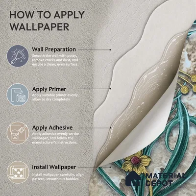 MH 214 | 10 Meter x 21 Inches Patterned Look Wallpaper - 57.37 Sq. Ft.
