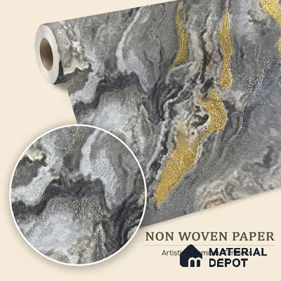 MH 260 | 10 Meter x 21 Inches Marble Look Wallpaper - 57.37 Sq. Ft.