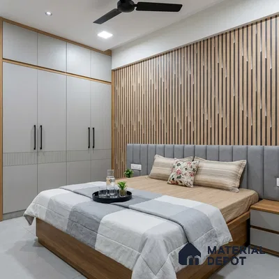 MH 254 | 10 Meter x 21 Inches Wood Look Wallpaper - 57.37 Sq. Ft.