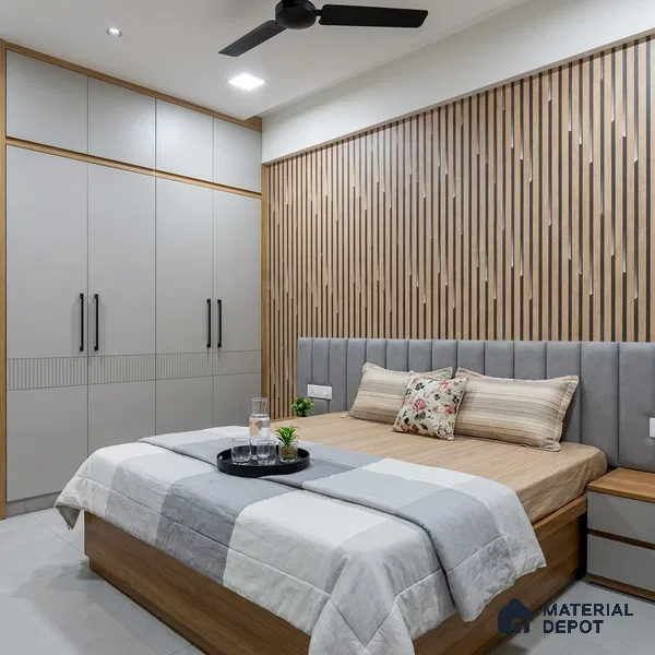 MH 254 | 10 Meter x 21 Inches Wood Look Wallpaper - 57.37 Sq. Ft.