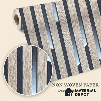 MH 254 | 10 Meter x 21 Inches Wood Look Wallpaper - 57.37 Sq. Ft.