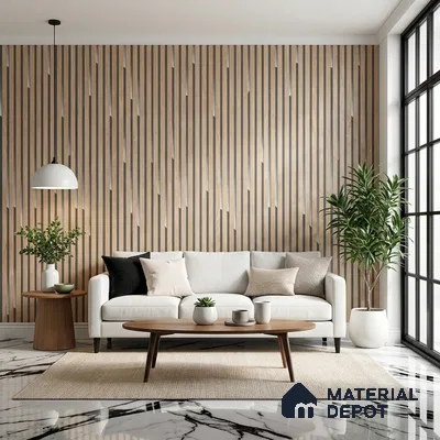 MH 254 | 10 Meter x 21 Inches Wood Look Wallpaper - 57.37 Sq. Ft.
