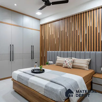 MH 256 | 10 Meter x 21 Inches Wood Look Wallpaper - 57.37 Sq. Ft.