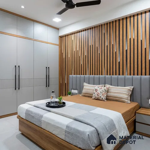 MH 256 | 10 Meter x 21 Inches Wood Look Wallpaper - 57.37 Sq. Ft.