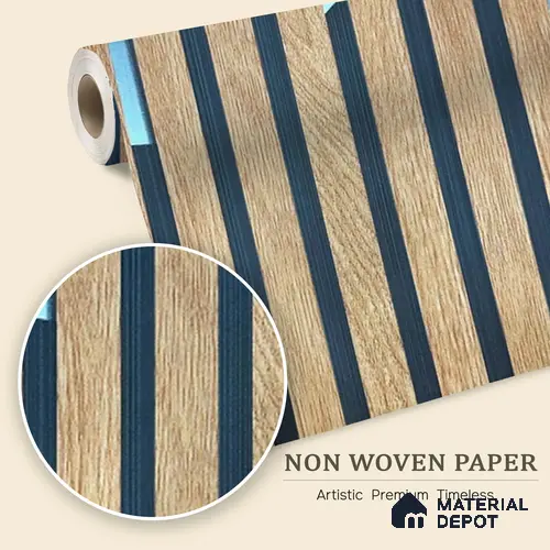 MH 256 | 10 Meter x 21 Inches Wood Look Wallpaper - 57.37 Sq. Ft.