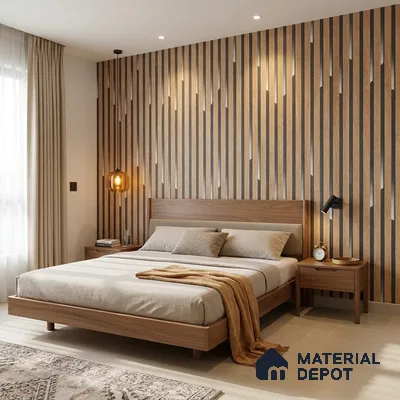 MH 255 | 10 Meter x 21 Inches Wood Look Wallpaper - 57.37 Sq. Ft.