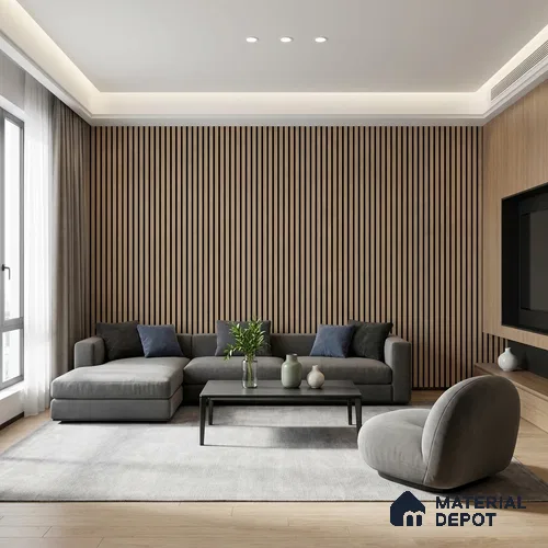 MH 255 | 10 Meter x 21 Inches Wood Look Wallpaper - 57.37 Sq. Ft.