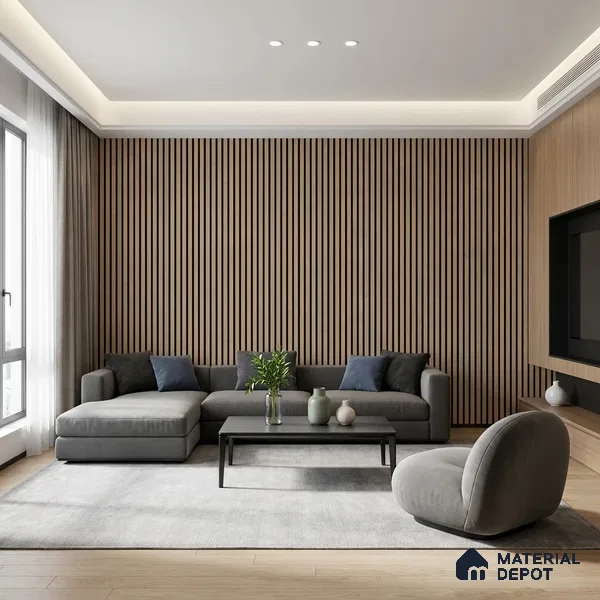 MH 255 | 10 Meter x 21 Inches Wood Look Wallpaper - 57.37 Sq. Ft.