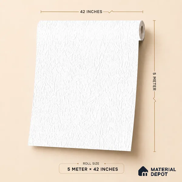 WH508-1 | 5 Meter x 42 Inches Plain Look Wallpaper - 57.41 Sq. Ft.