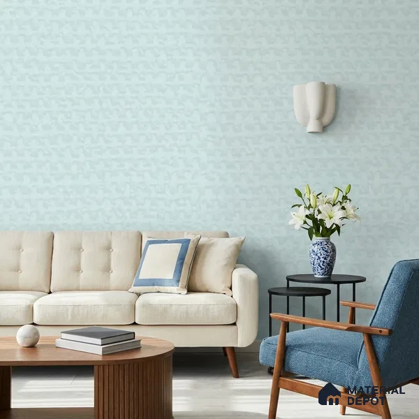 6861-1 | 5 Meter x 42 Inches Fabric Look Wallpaper - 57.41 Sq. Ft.